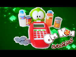 Видео для детей: Играем с Ам Нямом в магазин. Развивающее видео для детей. Видео для детей: Играем с Ам Нямом в магазин. Развивающее видео для детей.