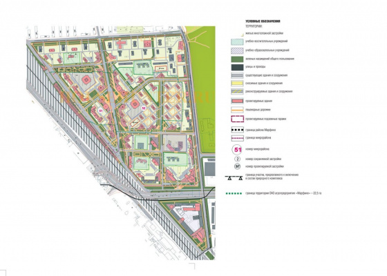 План застройки района ивановское